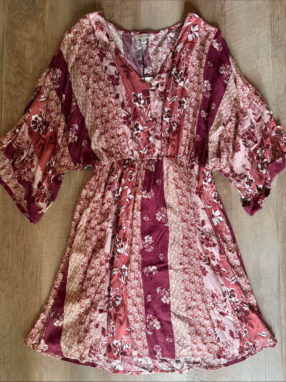 Andrée by unit medium floral dress